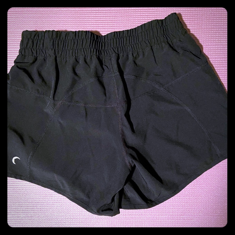 ZYIA Activewear Black Track Shorts